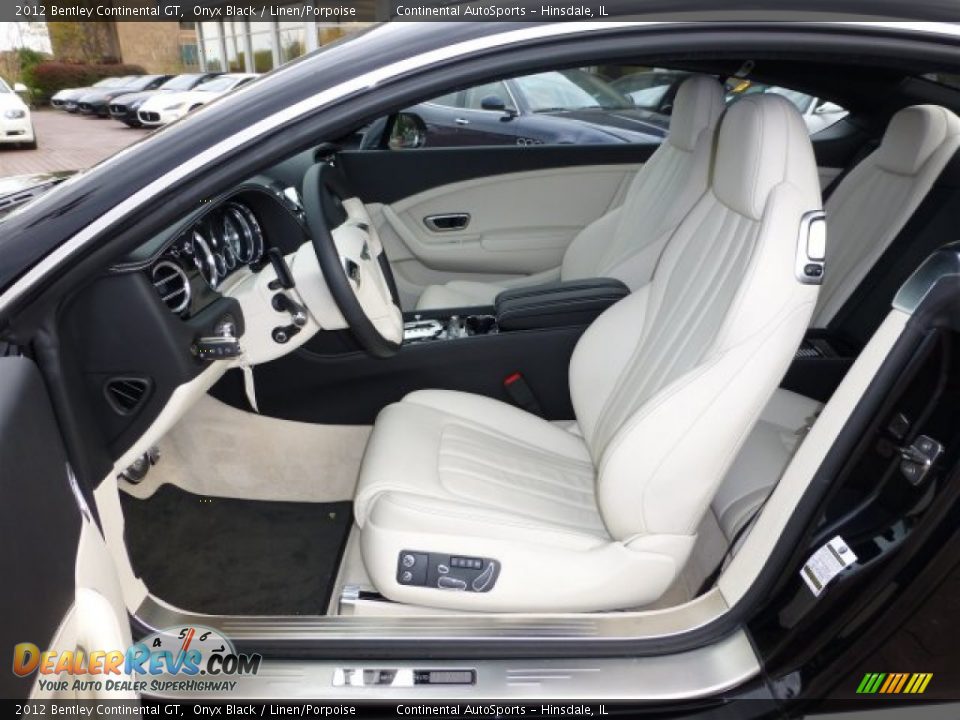 Front Seat of 2012 Bentley Continental GT  Photo #20