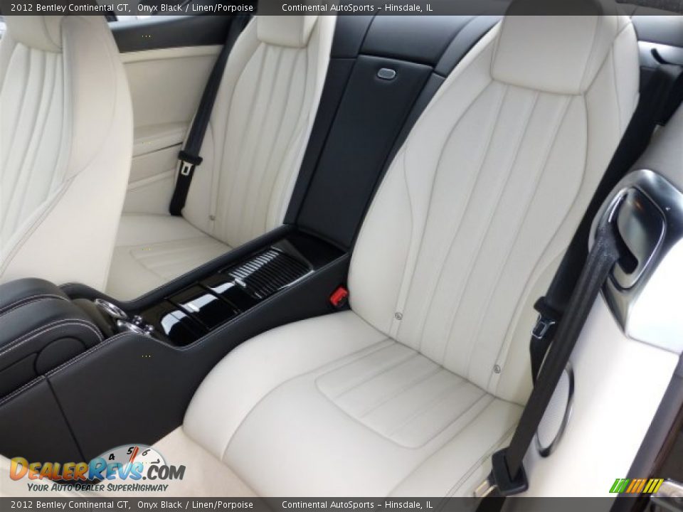 Rear Seat of 2012 Bentley Continental GT  Photo #23
