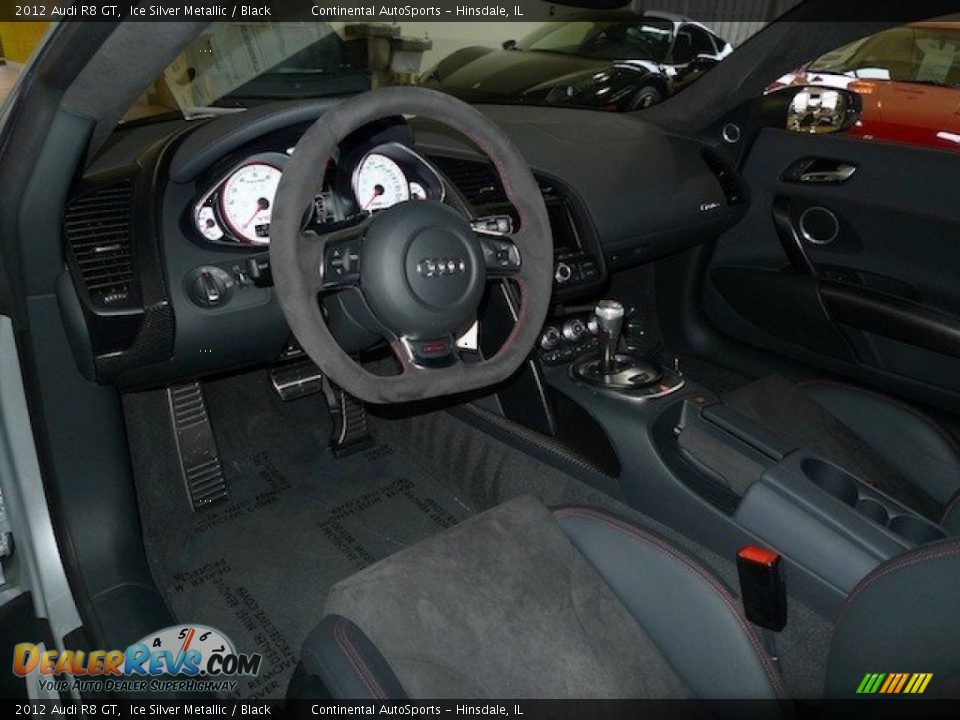 Black Interior - 2012 Audi R8 GT Photo #19