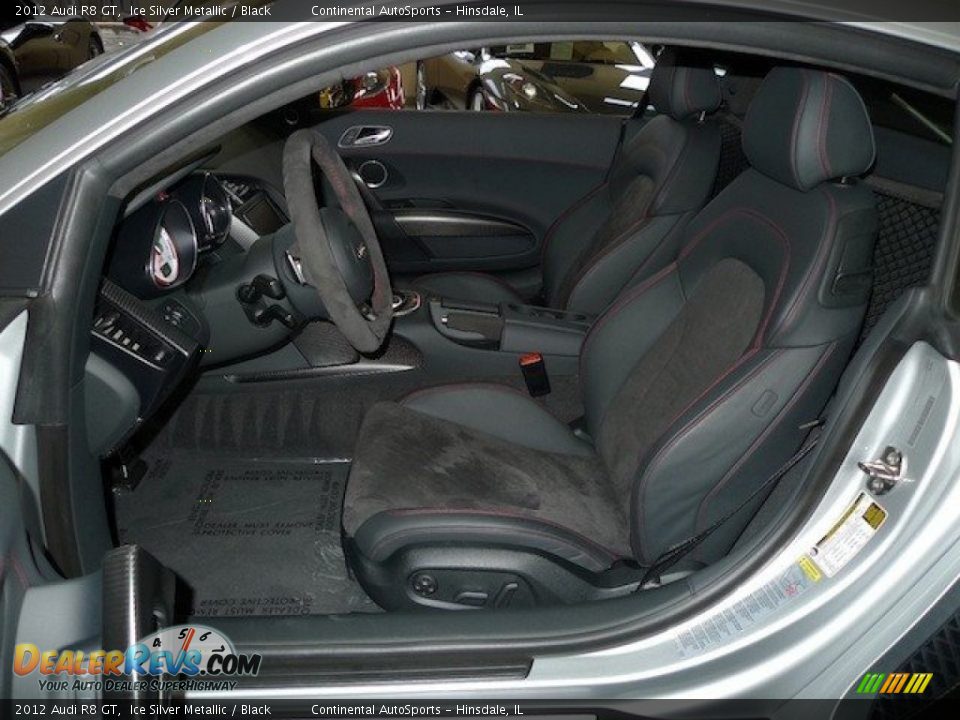 Black Interior - 2012 Audi R8 GT Photo #20
