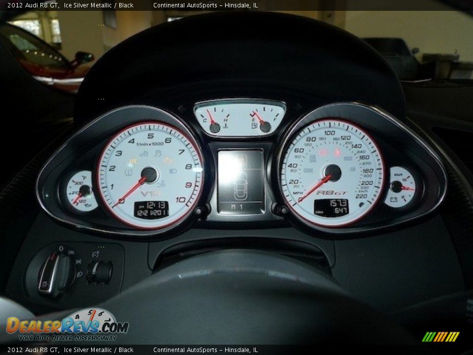 2012 Audi R8 GT Gauges Photo #25