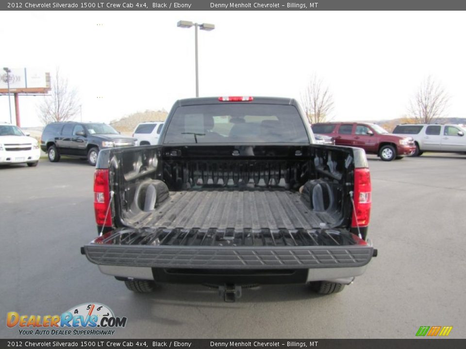 2012 Chevrolet Silverado 1500 LT Crew Cab 4x4 Black / Ebony Photo #9