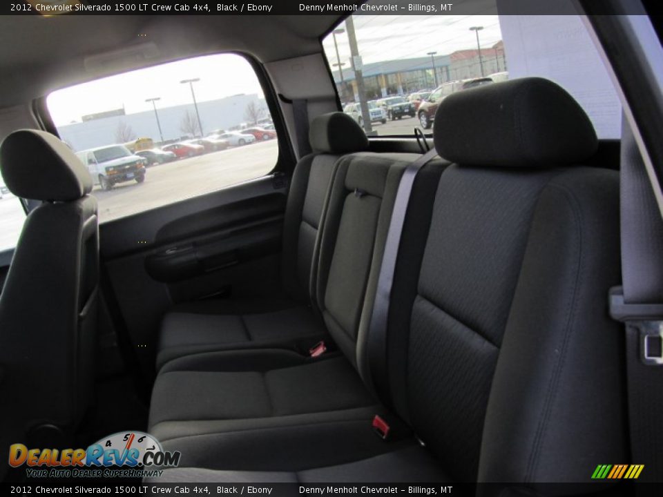 2012 Chevrolet Silverado 1500 LT Crew Cab 4x4 Black / Ebony Photo #10