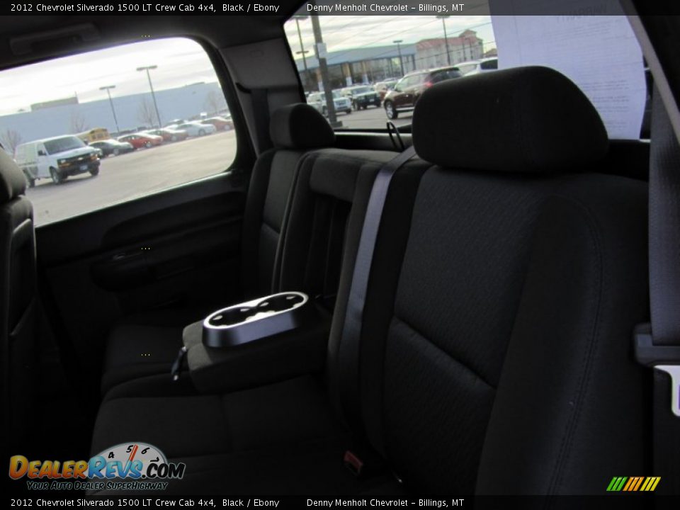 2012 Chevrolet Silverado 1500 LT Crew Cab 4x4 Black / Ebony Photo #11