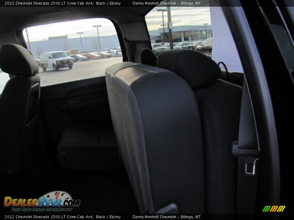 2012 Chevrolet Silverado 1500 LT Crew Cab 4x4 Black / Ebony Photo #12