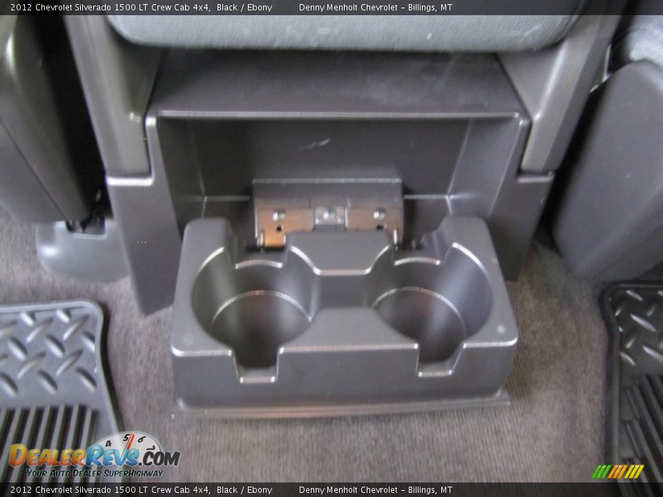 2012 Chevrolet Silverado 1500 LT Crew Cab 4x4 Black / Ebony Photo #13