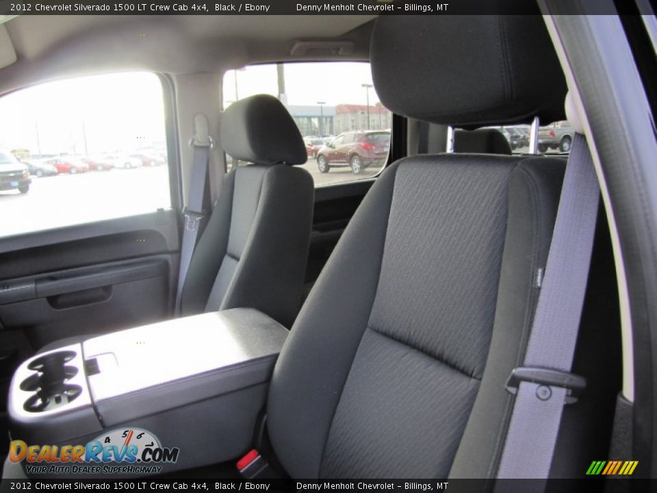 2012 Chevrolet Silverado 1500 LT Crew Cab 4x4 Black / Ebony Photo #15