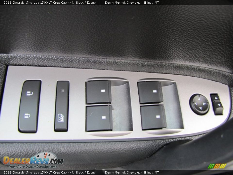 2012 Chevrolet Silverado 1500 LT Crew Cab 4x4 Black / Ebony Photo #16