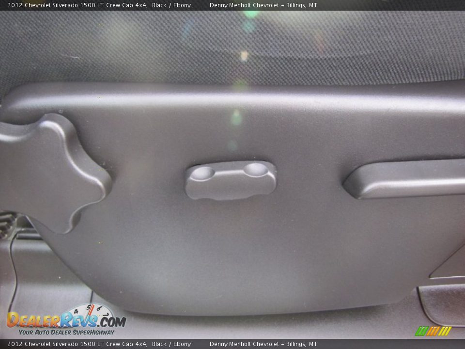 2012 Chevrolet Silverado 1500 LT Crew Cab 4x4 Black / Ebony Photo #17