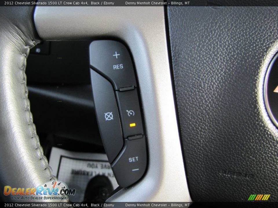 2012 Chevrolet Silverado 1500 LT Crew Cab 4x4 Black / Ebony Photo #19
