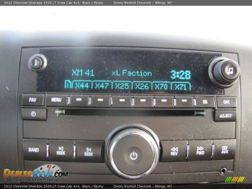 2012 Chevrolet Silverado 1500 LT Crew Cab 4x4 Black / Ebony Photo #22