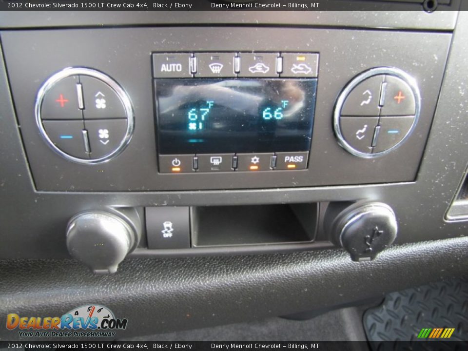 2012 Chevrolet Silverado 1500 LT Crew Cab 4x4 Black / Ebony Photo #23