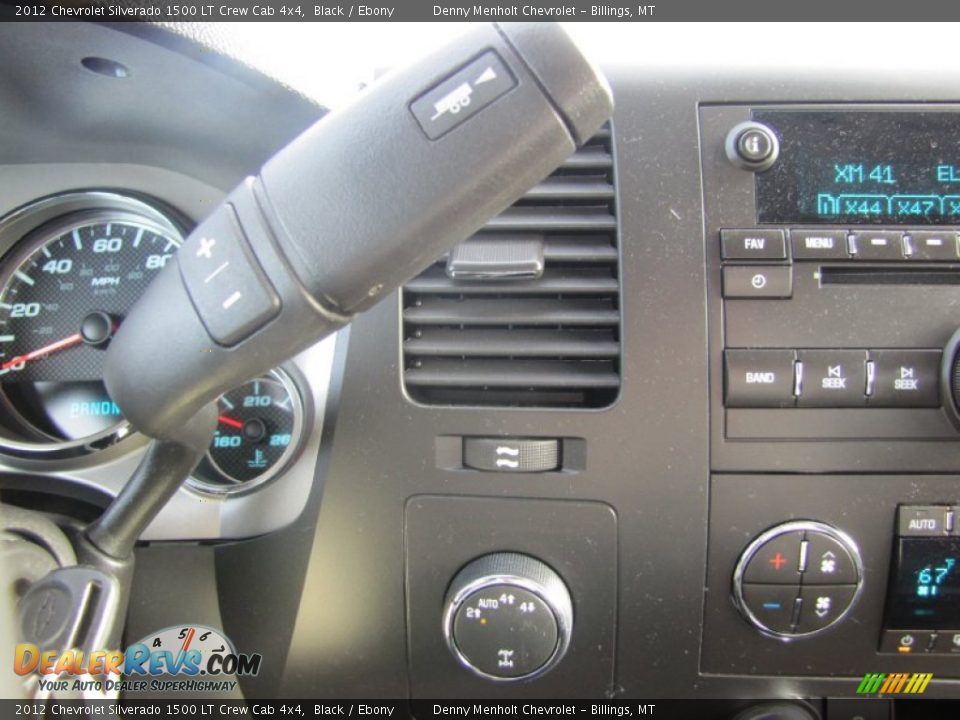 2012 Chevrolet Silverado 1500 LT Crew Cab 4x4 Black / Ebony Photo #24