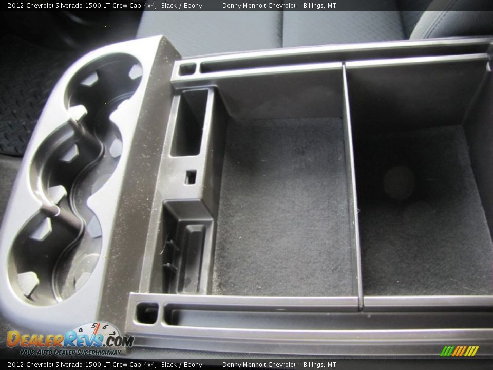 2012 Chevrolet Silverado 1500 LT Crew Cab 4x4 Black / Ebony Photo #25