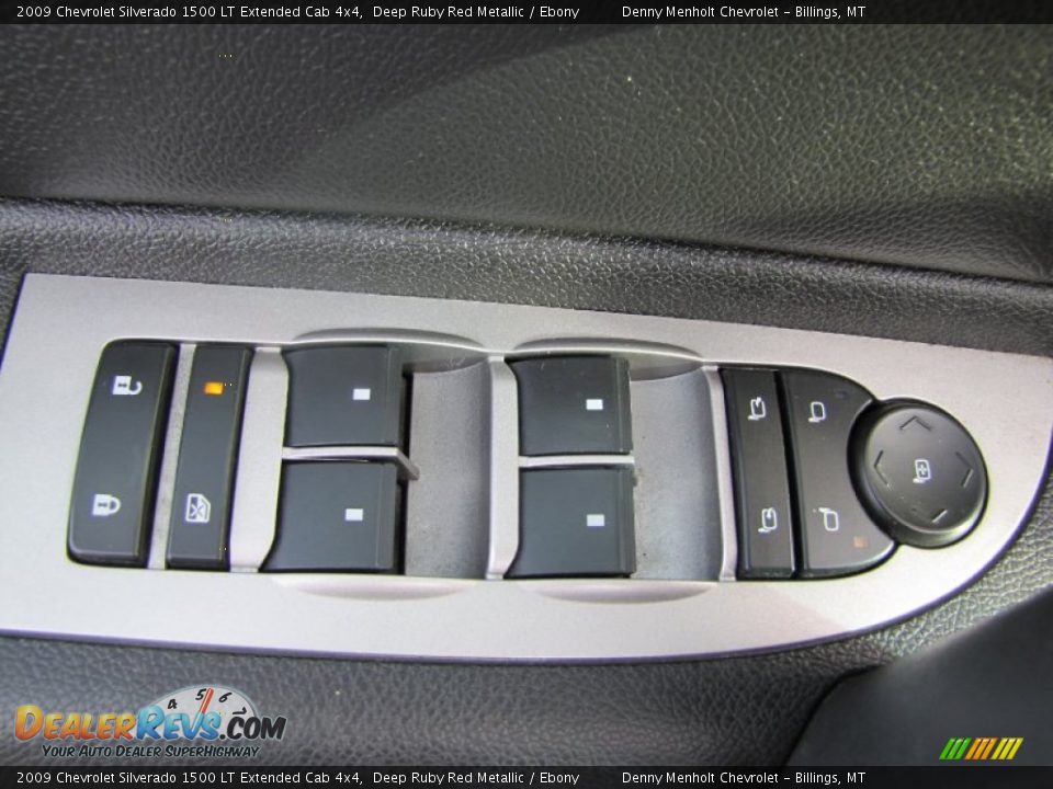 2009 Chevrolet Silverado 1500 LT Extended Cab 4x4 Deep Ruby Red Metallic / Ebony Photo #15