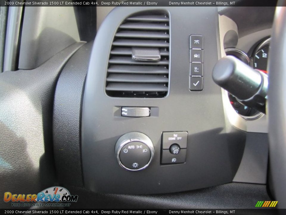 2009 Chevrolet Silverado 1500 LT Extended Cab 4x4 Deep Ruby Red Metallic / Ebony Photo #17