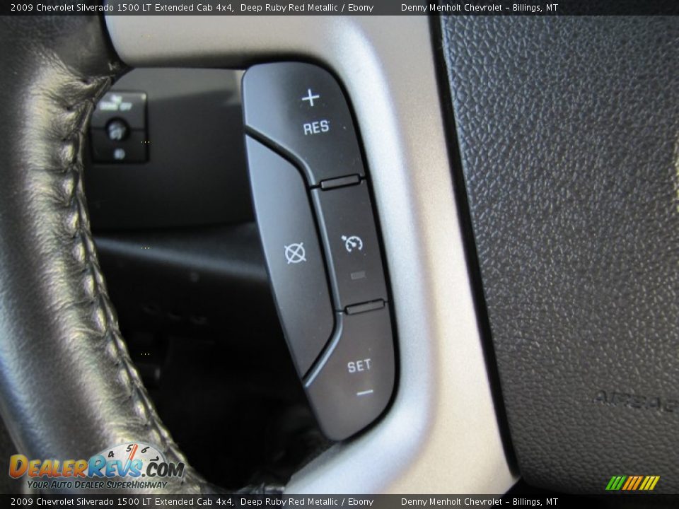 2009 Chevrolet Silverado 1500 LT Extended Cab 4x4 Deep Ruby Red Metallic / Ebony Photo #18