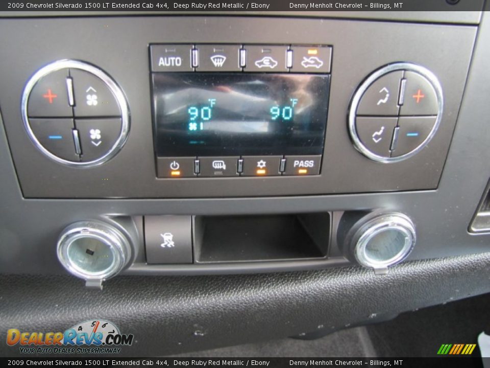 2009 Chevrolet Silverado 1500 LT Extended Cab 4x4 Deep Ruby Red Metallic / Ebony Photo #22