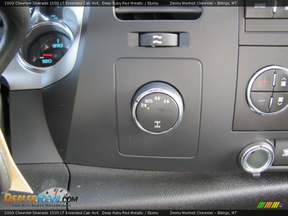 2009 Chevrolet Silverado 1500 LT Extended Cab 4x4 Deep Ruby Red Metallic / Ebony Photo #23