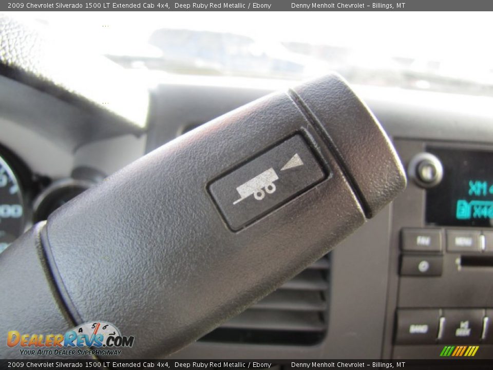 2009 Chevrolet Silverado 1500 LT Extended Cab 4x4 Deep Ruby Red Metallic / Ebony Photo #24