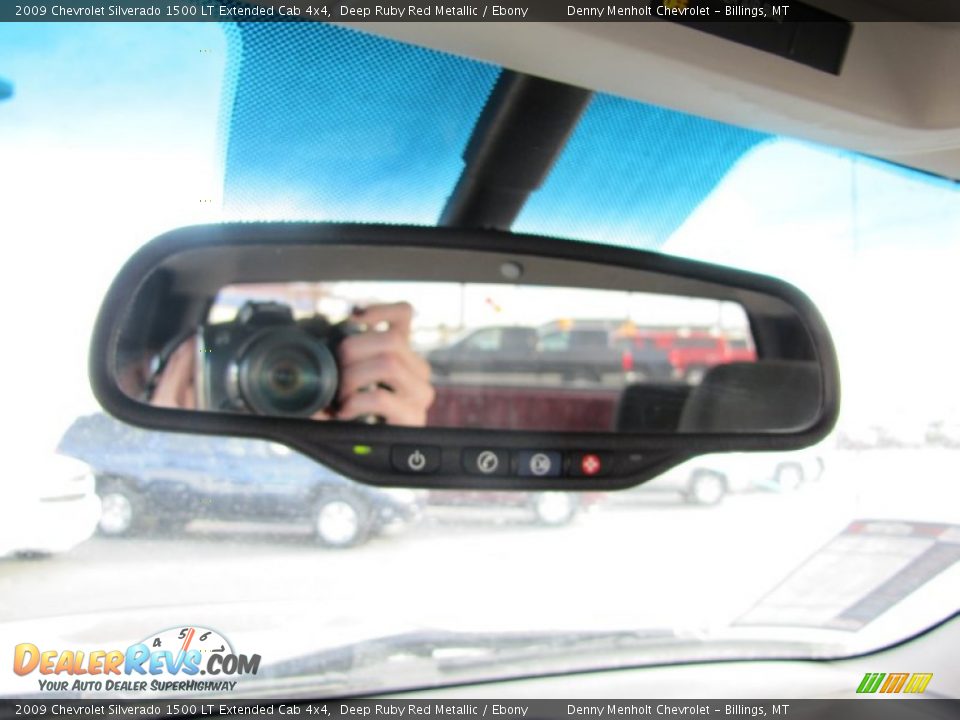 2009 Chevrolet Silverado 1500 LT Extended Cab 4x4 Deep Ruby Red Metallic / Ebony Photo #26