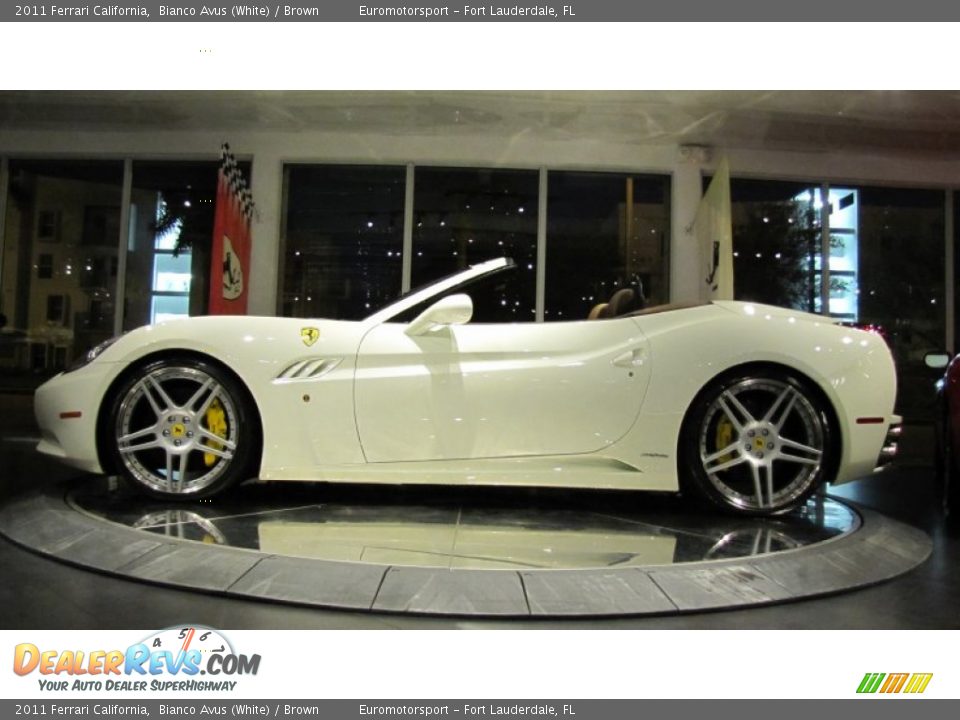 Bianco Avus (White) 2011 Ferrari California  Photo #5