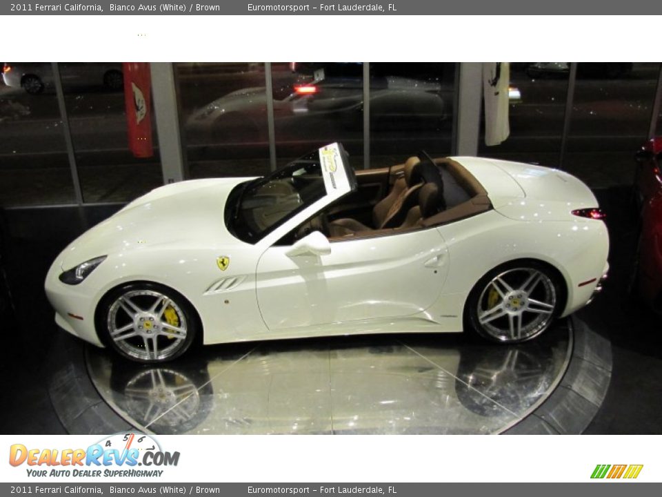 Bianco Avus (White) 2011 Ferrari California  Photo #6