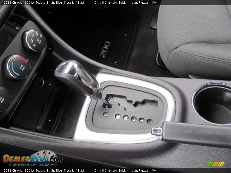 2012 Chrysler 200 LX Sedan Bright Silver Metallic / Black Photo #15