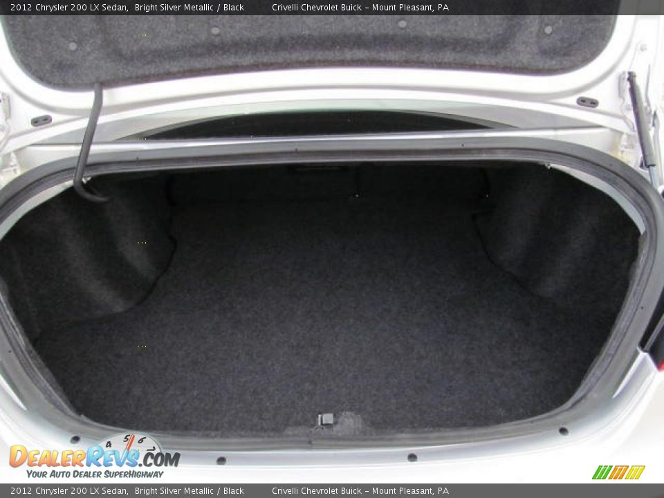 2012 Chrysler 200 LX Sedan Bright Silver Metallic / Black Photo #23