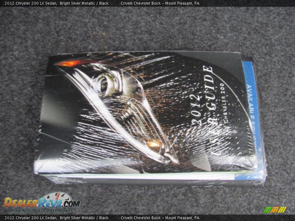 2012 Chrysler 200 LX Sedan Bright Silver Metallic / Black Photo #25