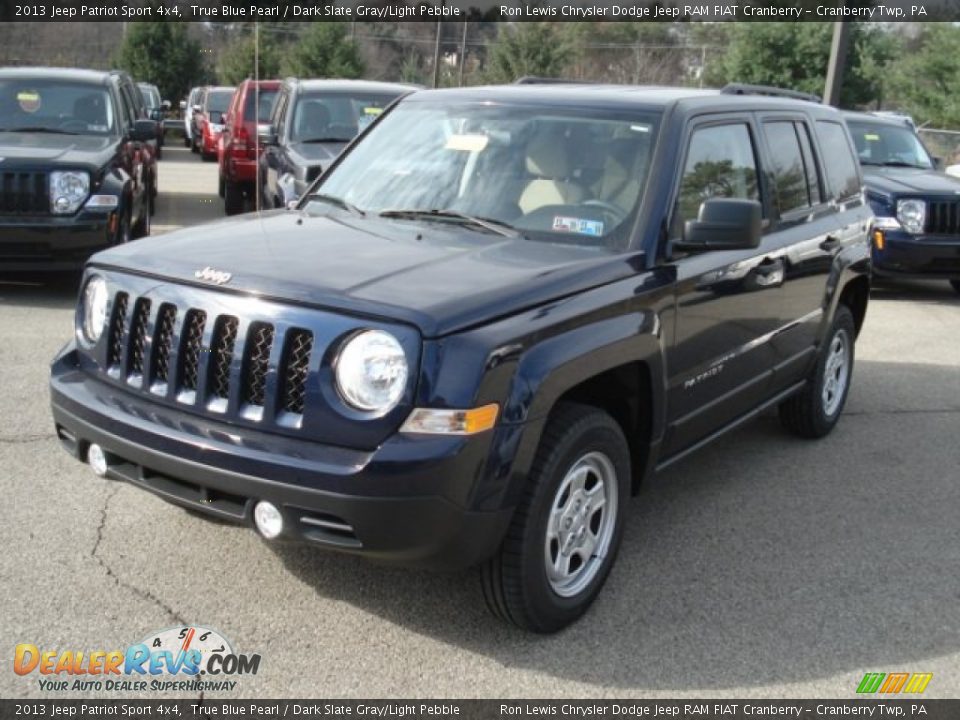 2013 Jeep Patriot Sport 4x4 True Blue Pearl / Dark Slate Gray/Light Pebble Photo #2