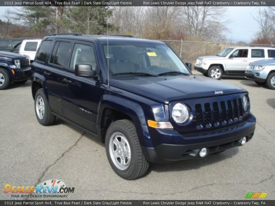 2013 Jeep Patriot Sport 4x4 True Blue Pearl / Dark Slate Gray/Light Pebble Photo #4