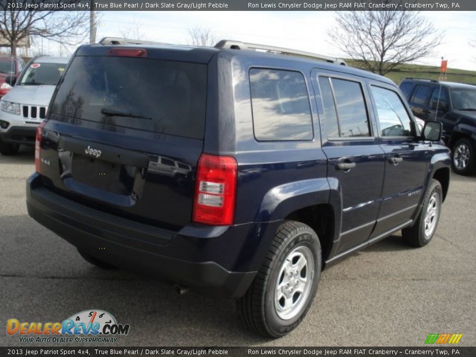 2013 Jeep Patriot Sport 4x4 True Blue Pearl / Dark Slate Gray/Light Pebble Photo #6