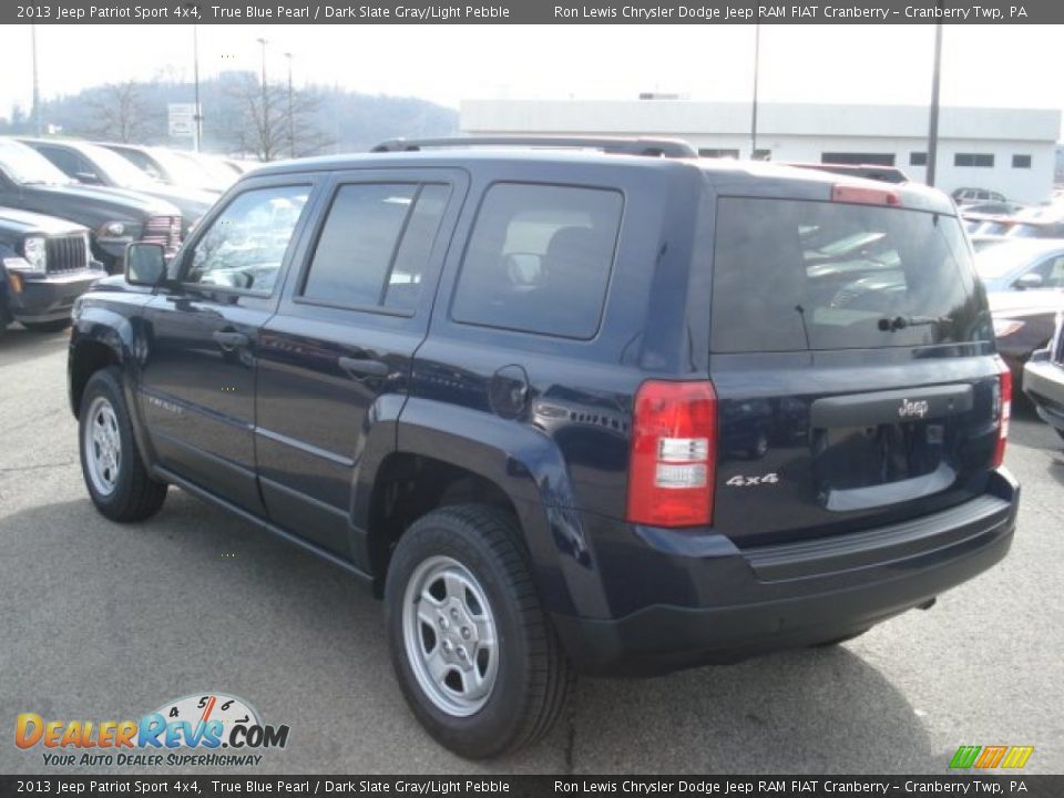 2013 Jeep Patriot Sport 4x4 True Blue Pearl / Dark Slate Gray/Light Pebble Photo #8