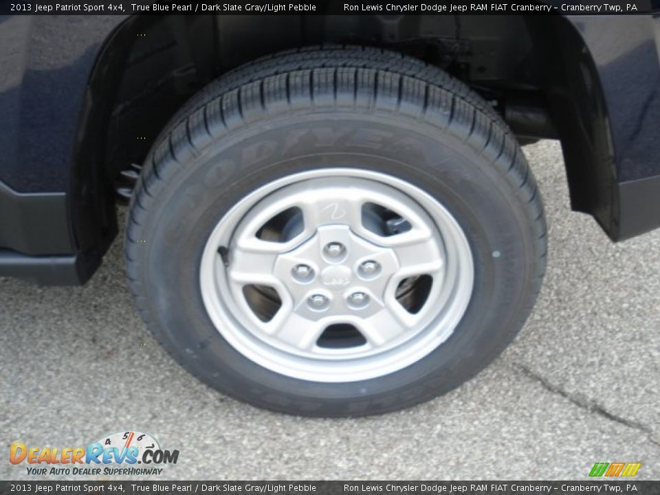 2013 Jeep Patriot Sport 4x4 True Blue Pearl / Dark Slate Gray/Light Pebble Photo #9
