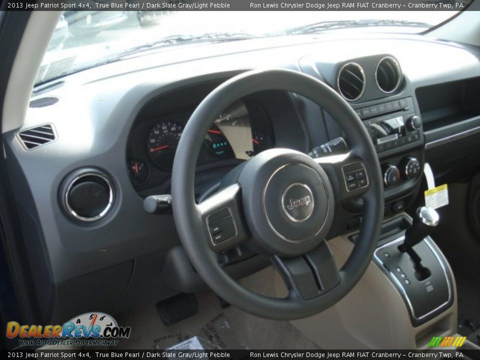 2013 Jeep Patriot Sport 4x4 True Blue Pearl / Dark Slate Gray/Light Pebble Photo #10