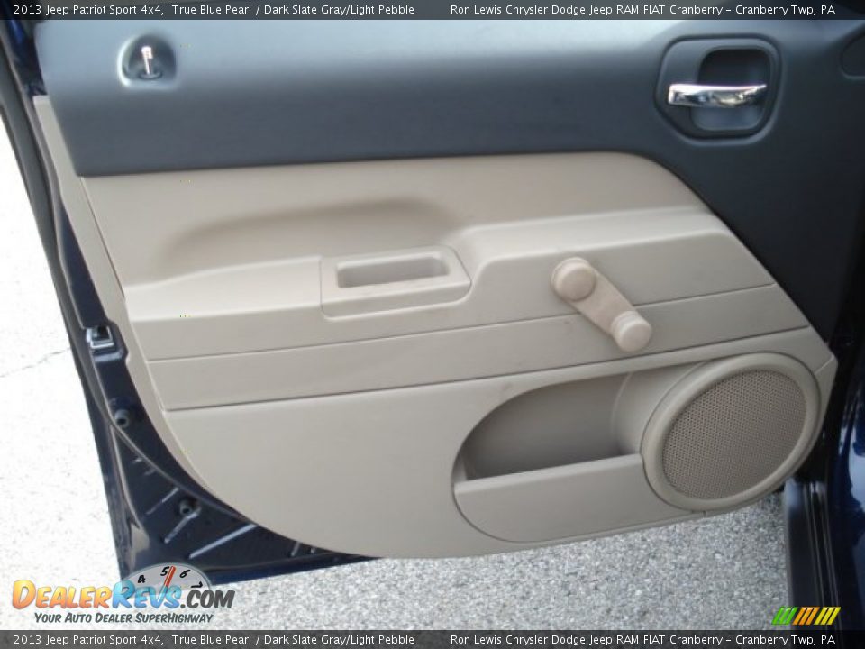 2013 Jeep Patriot Sport 4x4 True Blue Pearl / Dark Slate Gray/Light Pebble Photo #12