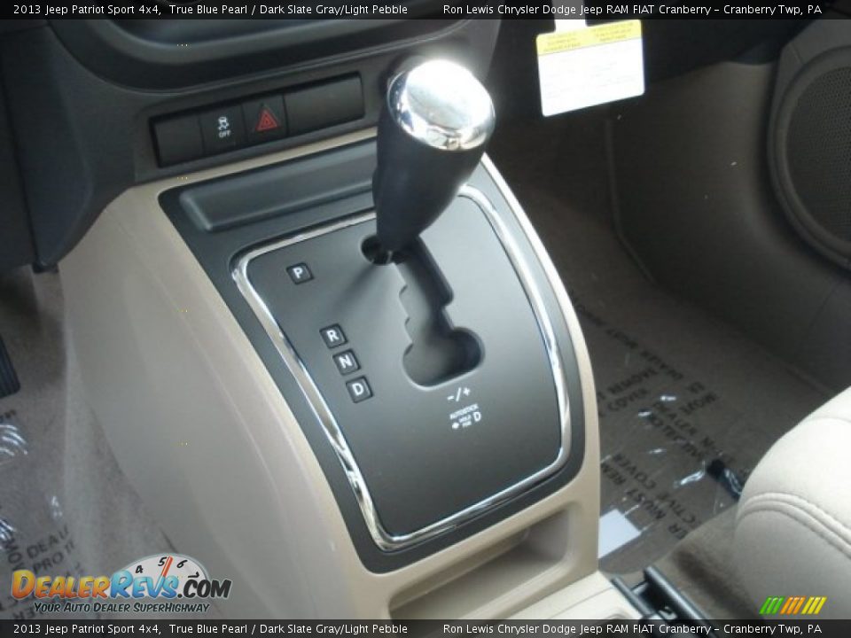 2013 Jeep Patriot Sport 4x4 True Blue Pearl / Dark Slate Gray/Light Pebble Photo #17