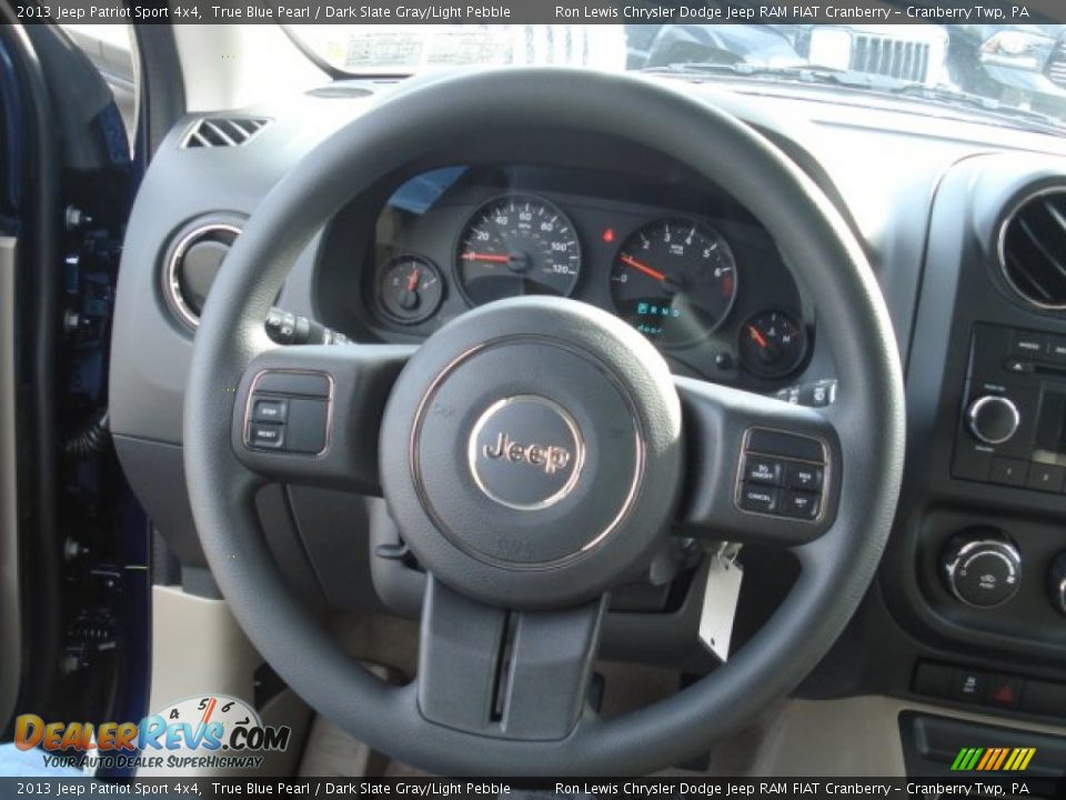 2013 Jeep Patriot Sport 4x4 True Blue Pearl / Dark Slate Gray/Light Pebble Photo #18