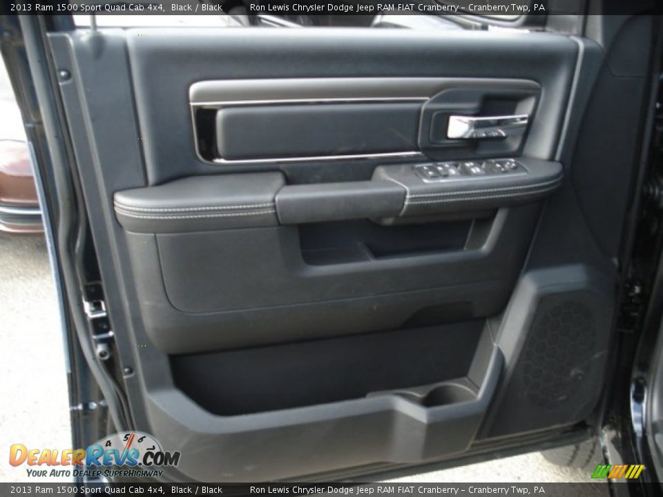 Door Panel of 2013 Ram 1500 Sport Quad Cab 4x4 Photo #12