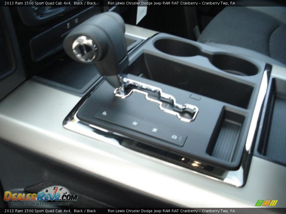 2013 Ram 1500 Sport Quad Cab 4x4 Black / Black Photo #18