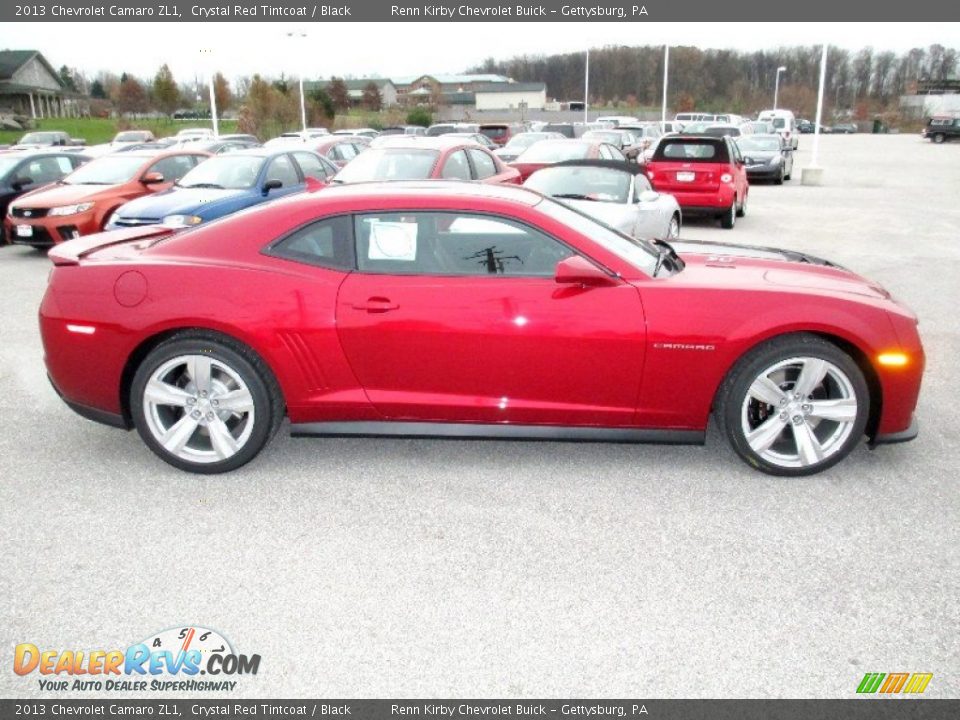 Crystal Red Tintcoat 2013 Chevrolet Camaro ZL1 Photo #3