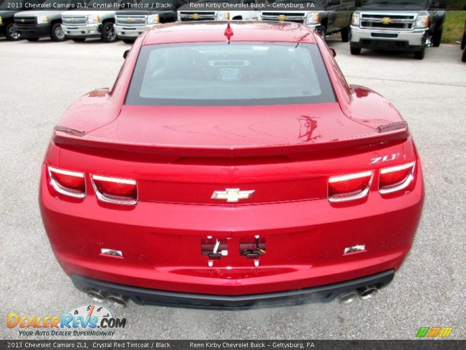 2013 Chevrolet Camaro ZL1 Crystal Red Tintcoat / Black Photo #13