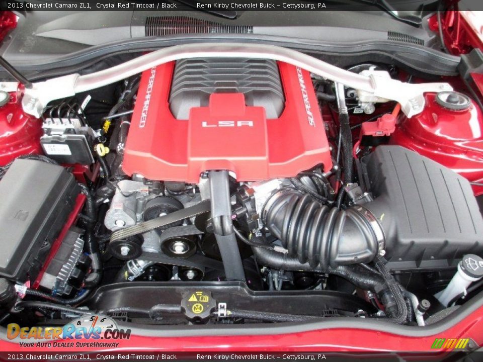 2013 Chevrolet Camaro ZL1 6.2 Liter Eaton Supercharged OHV 16-Valve LSA V8 Engine Photo #16