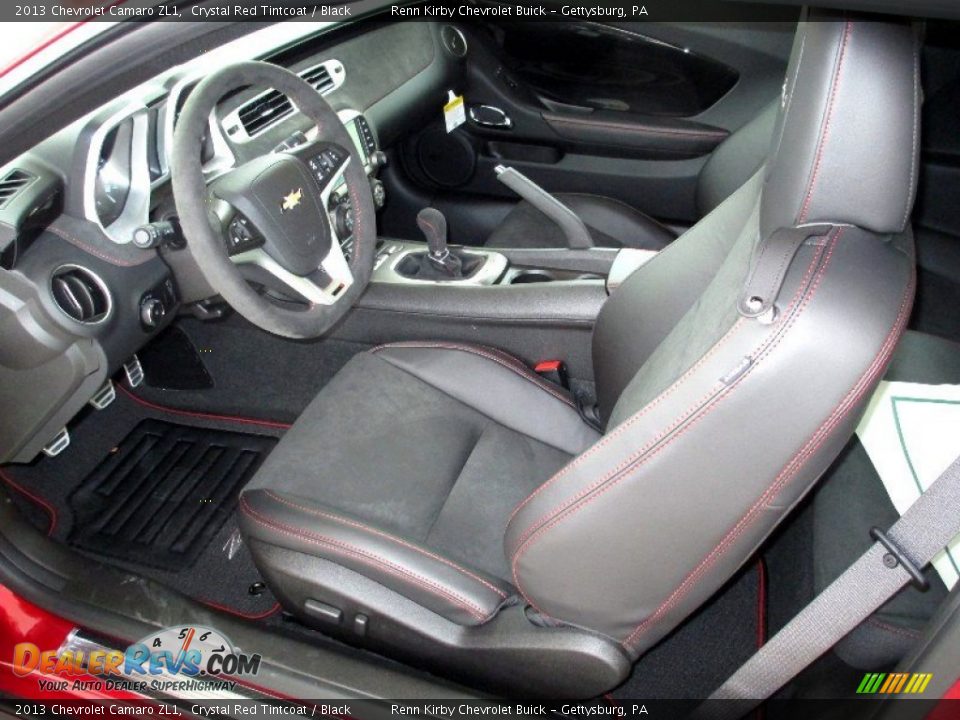 Front Seat of 2013 Chevrolet Camaro ZL1 Photo #17