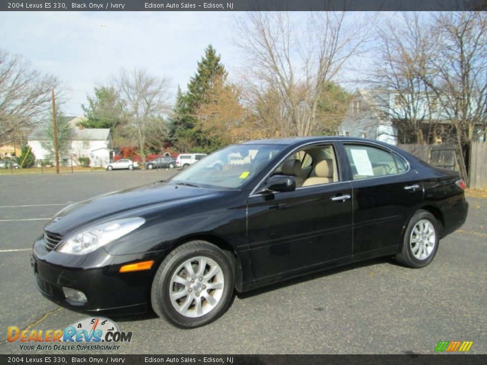 2004 Lexus ES 330 Black Onyx / Ivory Photo #1