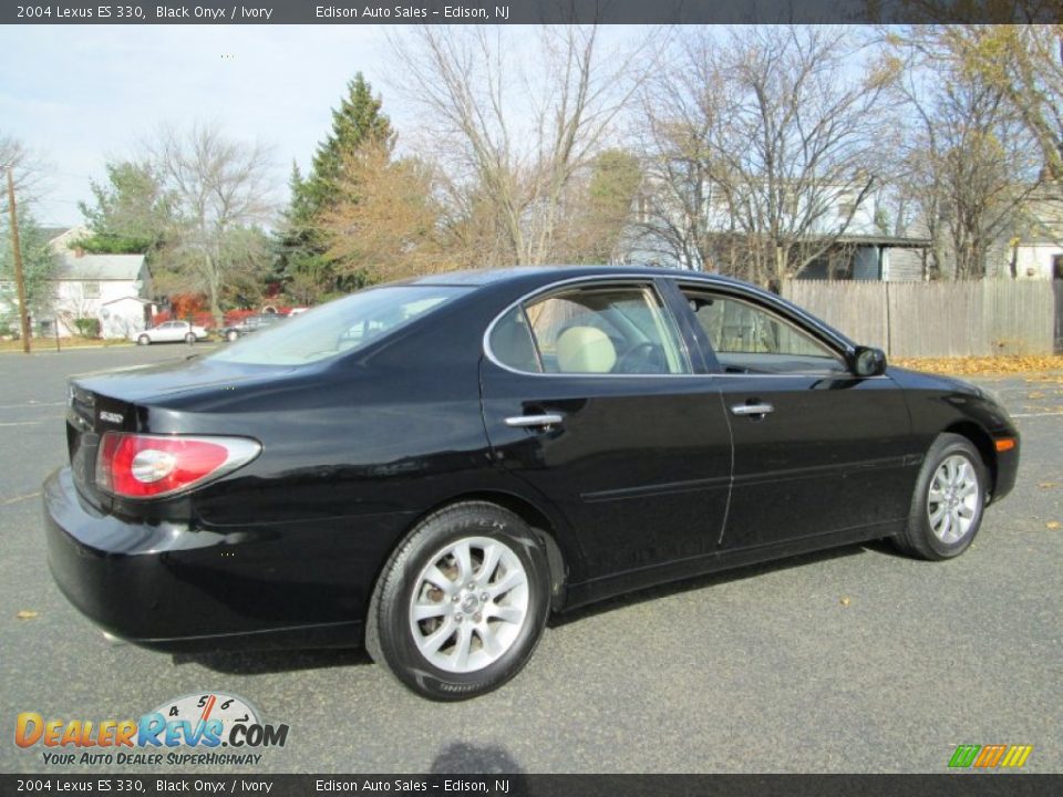 2004 Lexus ES 330 Black Onyx / Ivory Photo #8