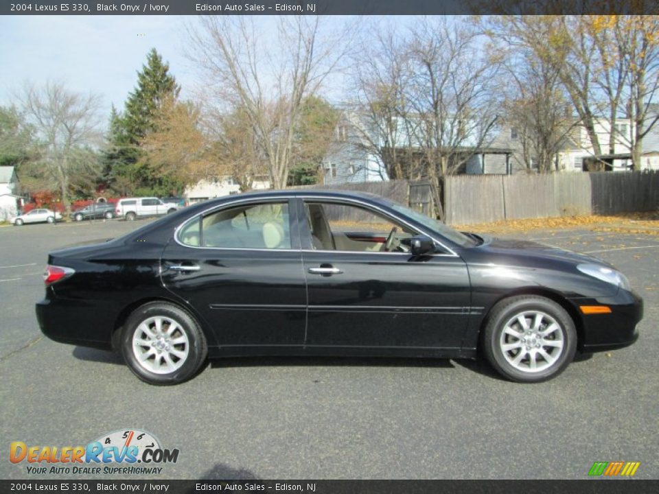 2004 Lexus ES 330 Black Onyx / Ivory Photo #9