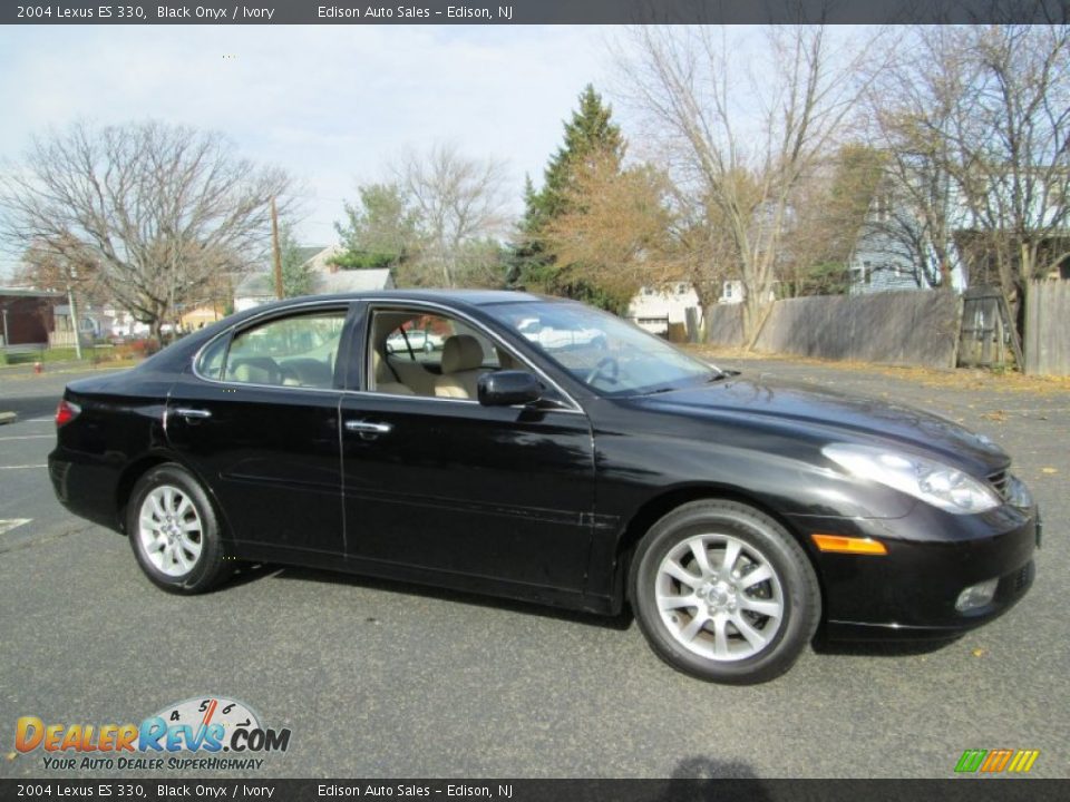 2004 Lexus ES 330 Black Onyx / Ivory Photo #10
