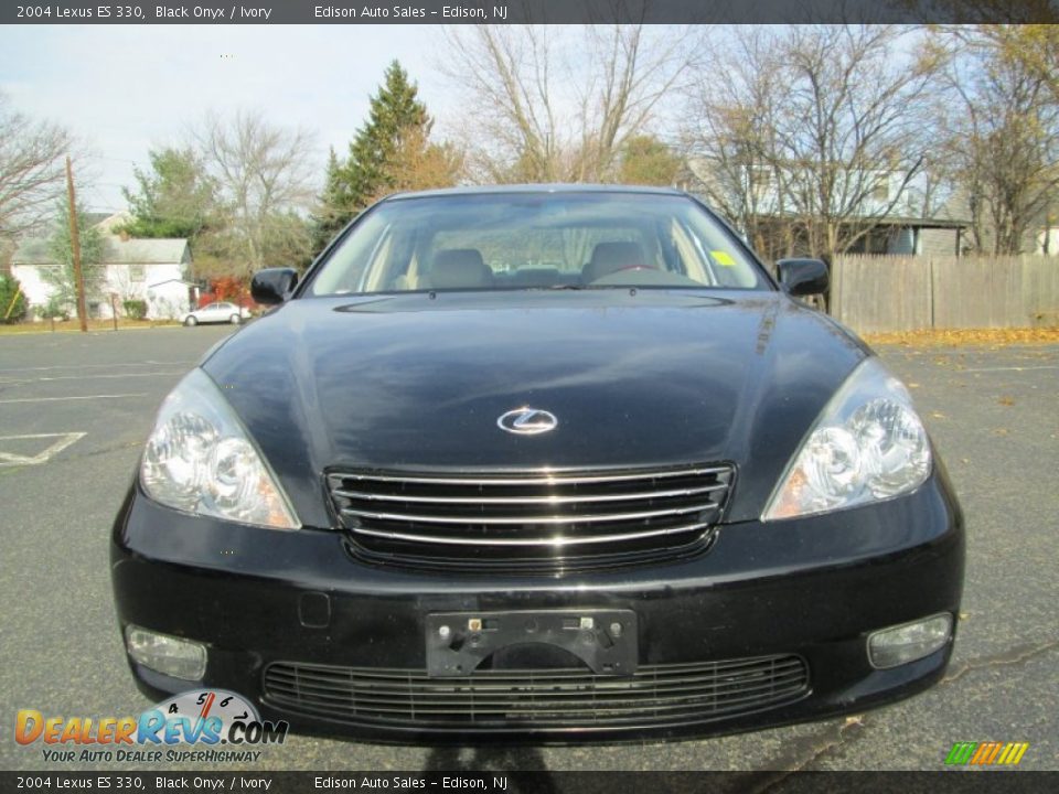 2004 Lexus ES 330 Black Onyx / Ivory Photo #12
